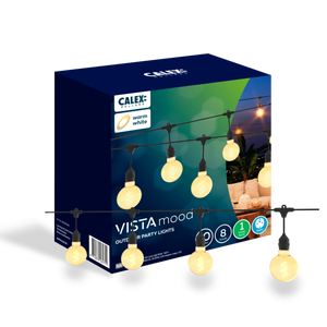 Calex Vista Festoon 10m - XL Bulb