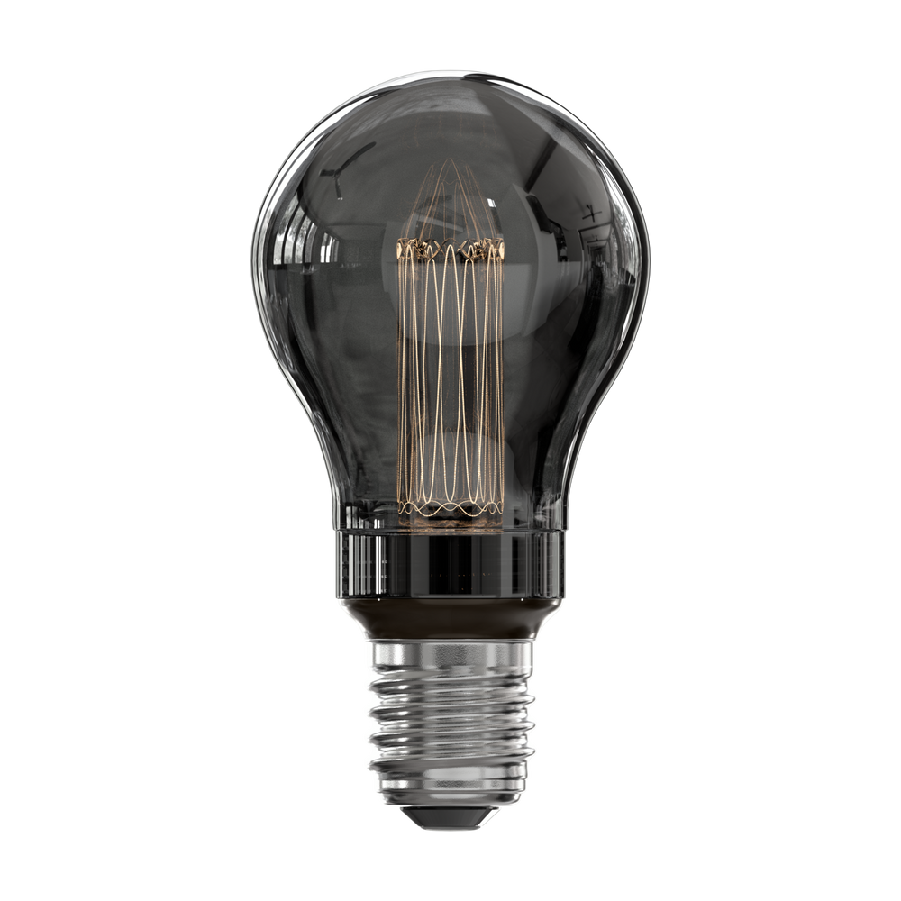 Calex Crown Series Filament LED Lamp - E27 - A60 - Titanium - 3.5W - Dimmable