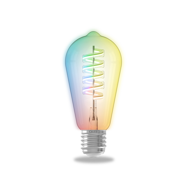 Calex Smart LED Bulb - E27 - Filament - RGB + CCT