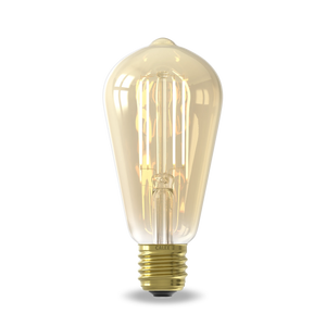Calex Smart LED Bulb - E27 - Filament - ST64 - CCT - Gold