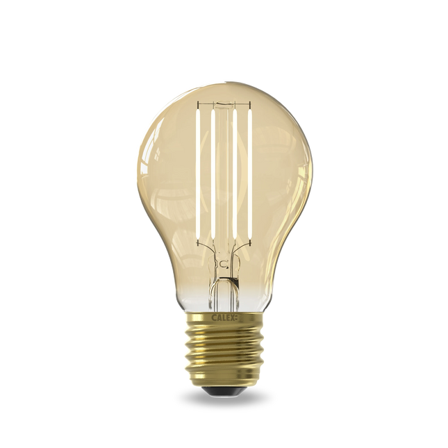 Calex Smart LED Bulb - E27 - Filament - A60 - CCT - Gold