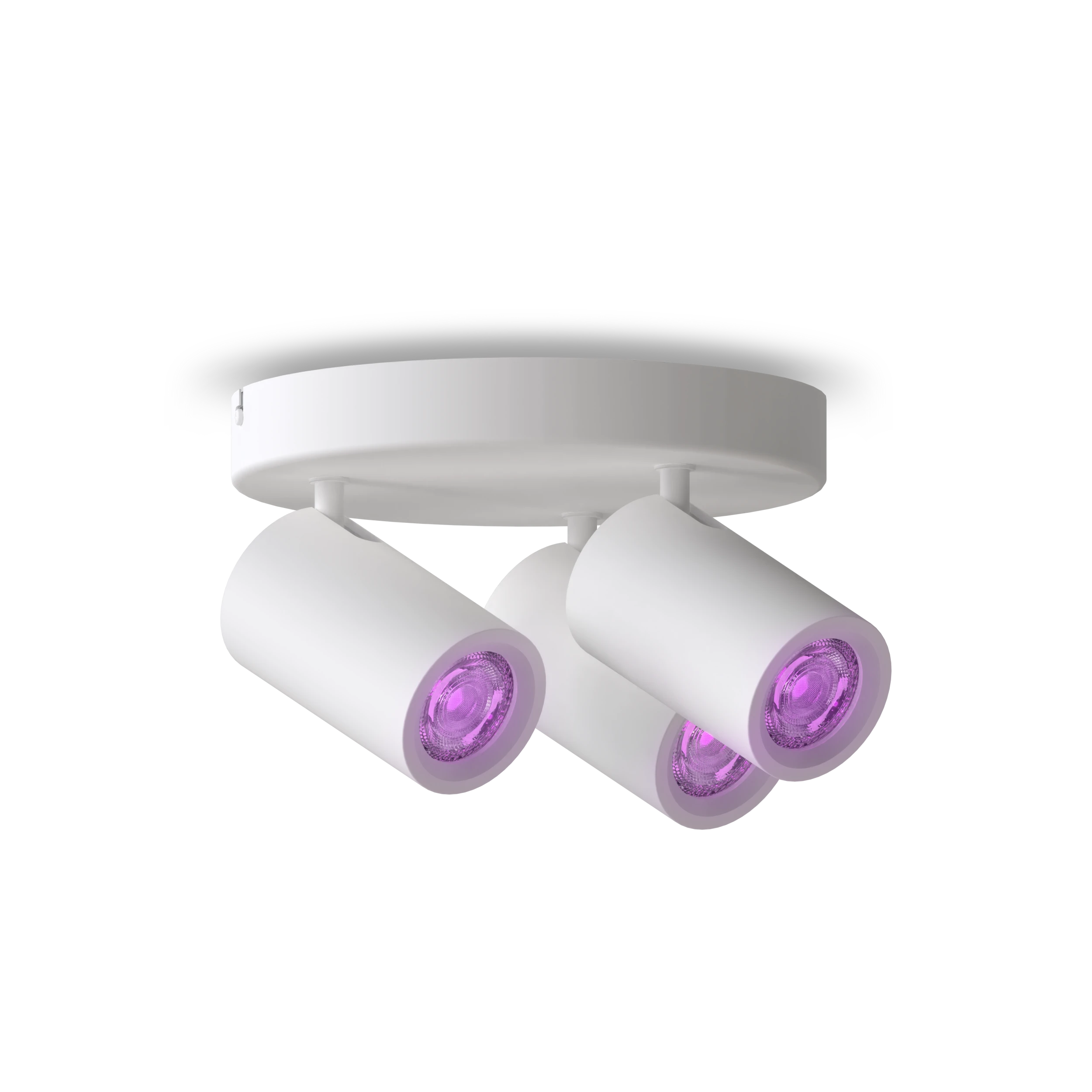 Calex Smart Ceiling Light - 3 Light Spot - White