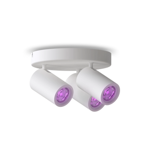Calex Smart Ceiling Light - 3 Light Spot - White