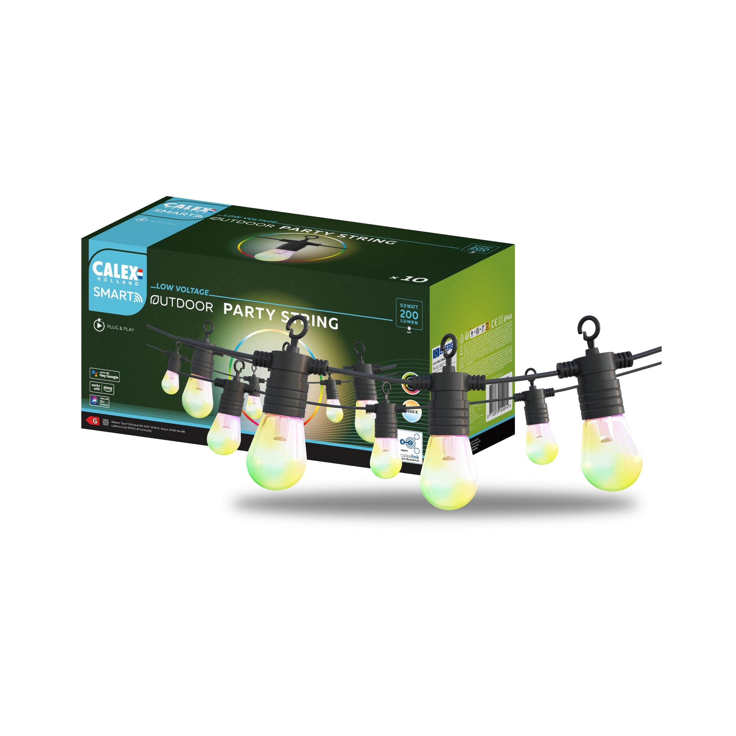 Calex Smart Outdoor Festoon 24v - RGB and CCT