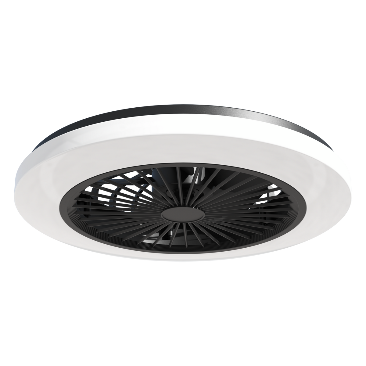 Calex Ceiling Light With Fan - 50cm - Incl. Remote