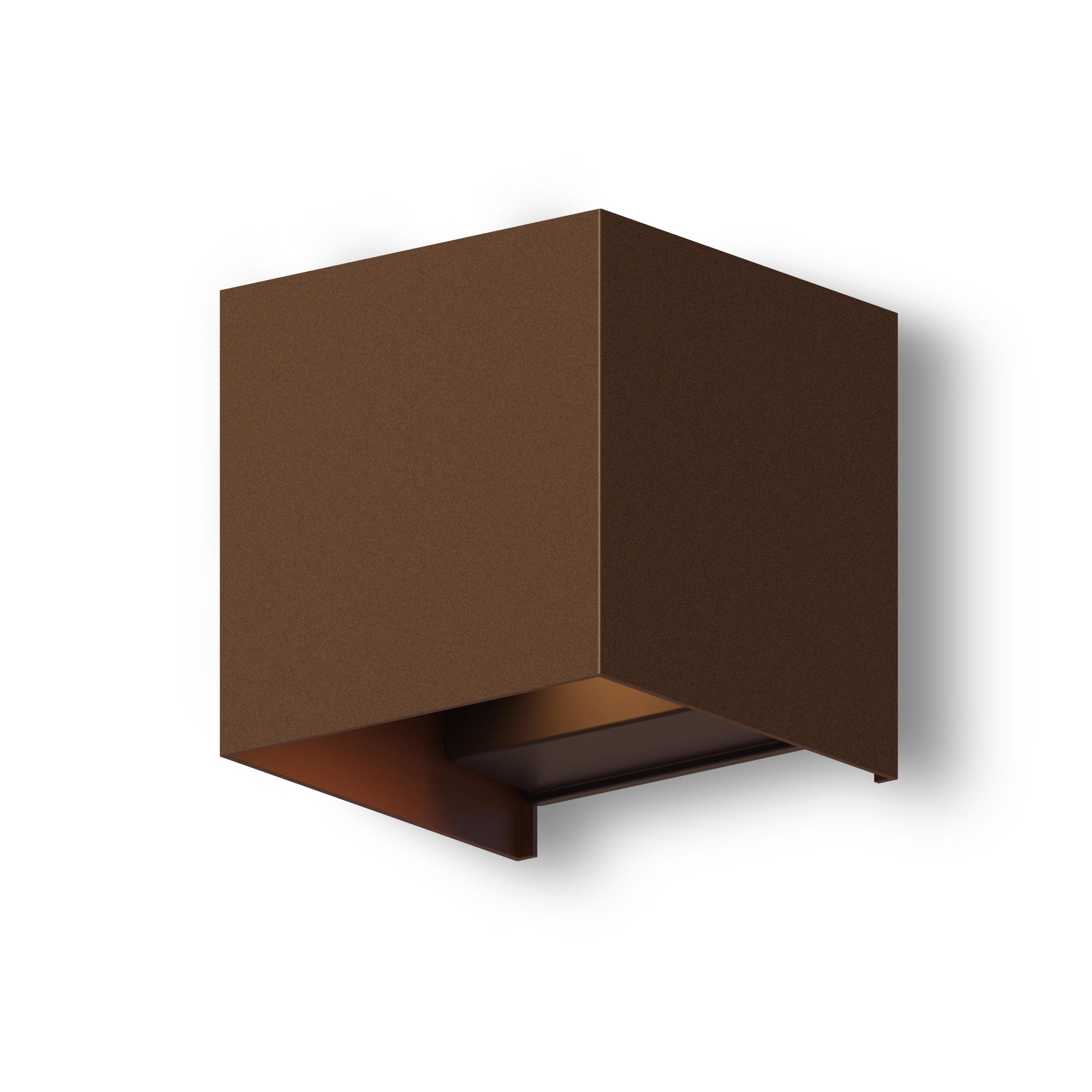 Calex Bari LED Wall Light - Up & Down - Rust