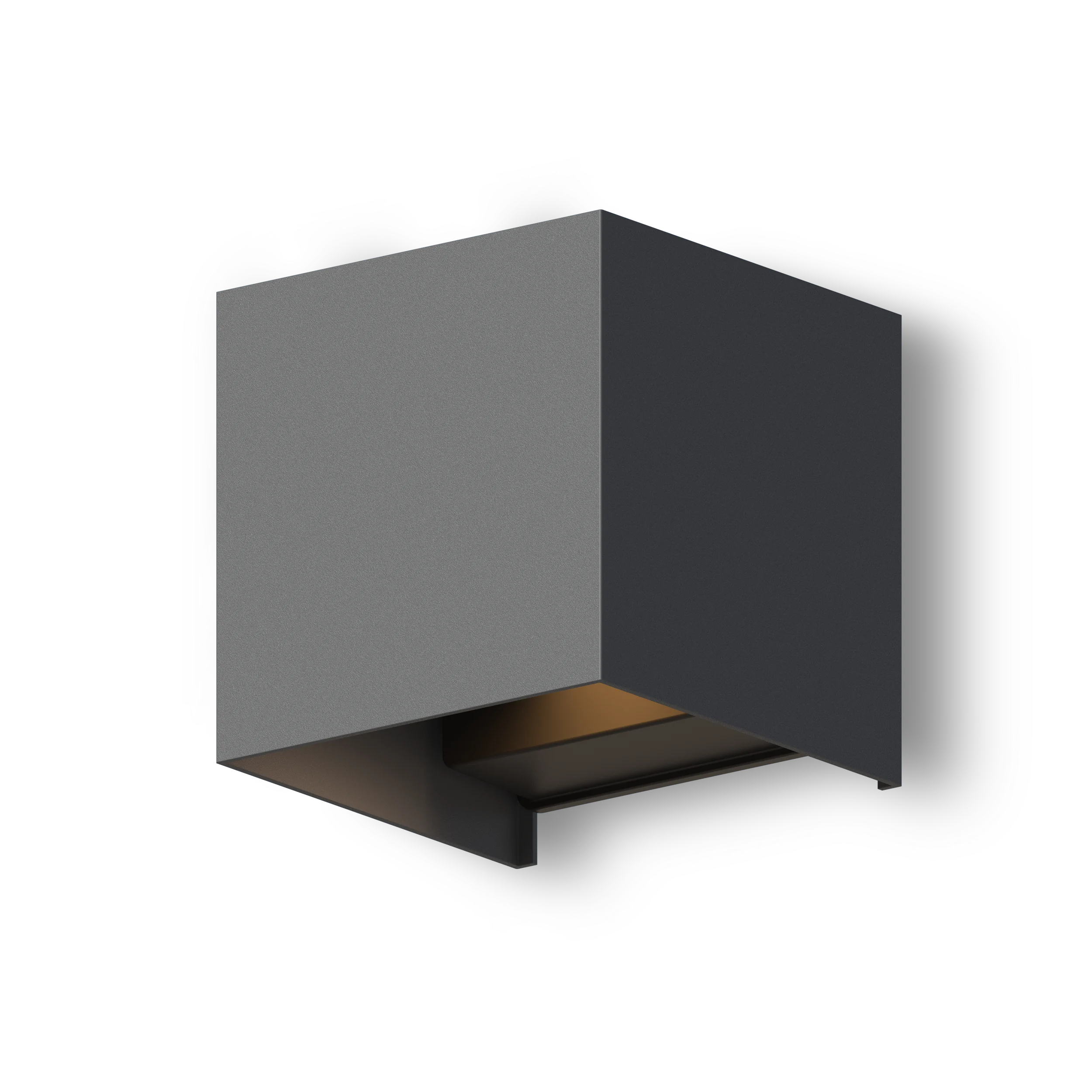 Calex Bari LED Wall Light - Up & Down - Anthracite