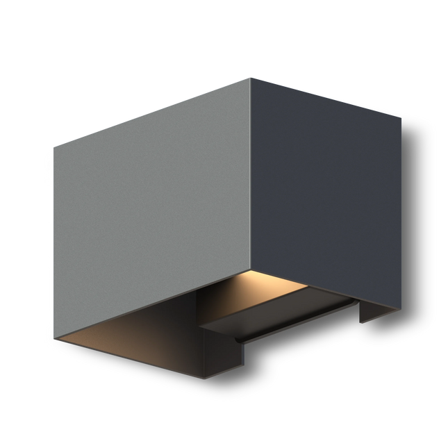 Calex Venice LED Wall Light - Up & Down - Anthracite