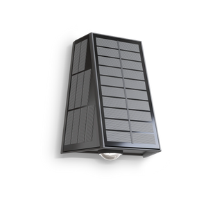 Calex Matera Solar Wall Light - Up & Down - Black