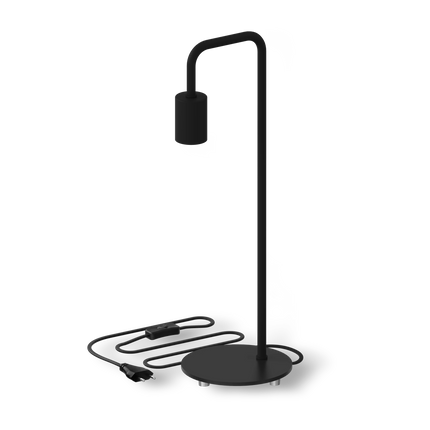 Calex U-Line Table Lamp - E27 - Black