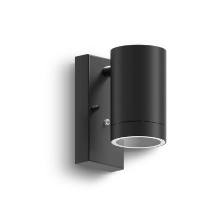 Calex Alba Wall Light - GU10 - Black