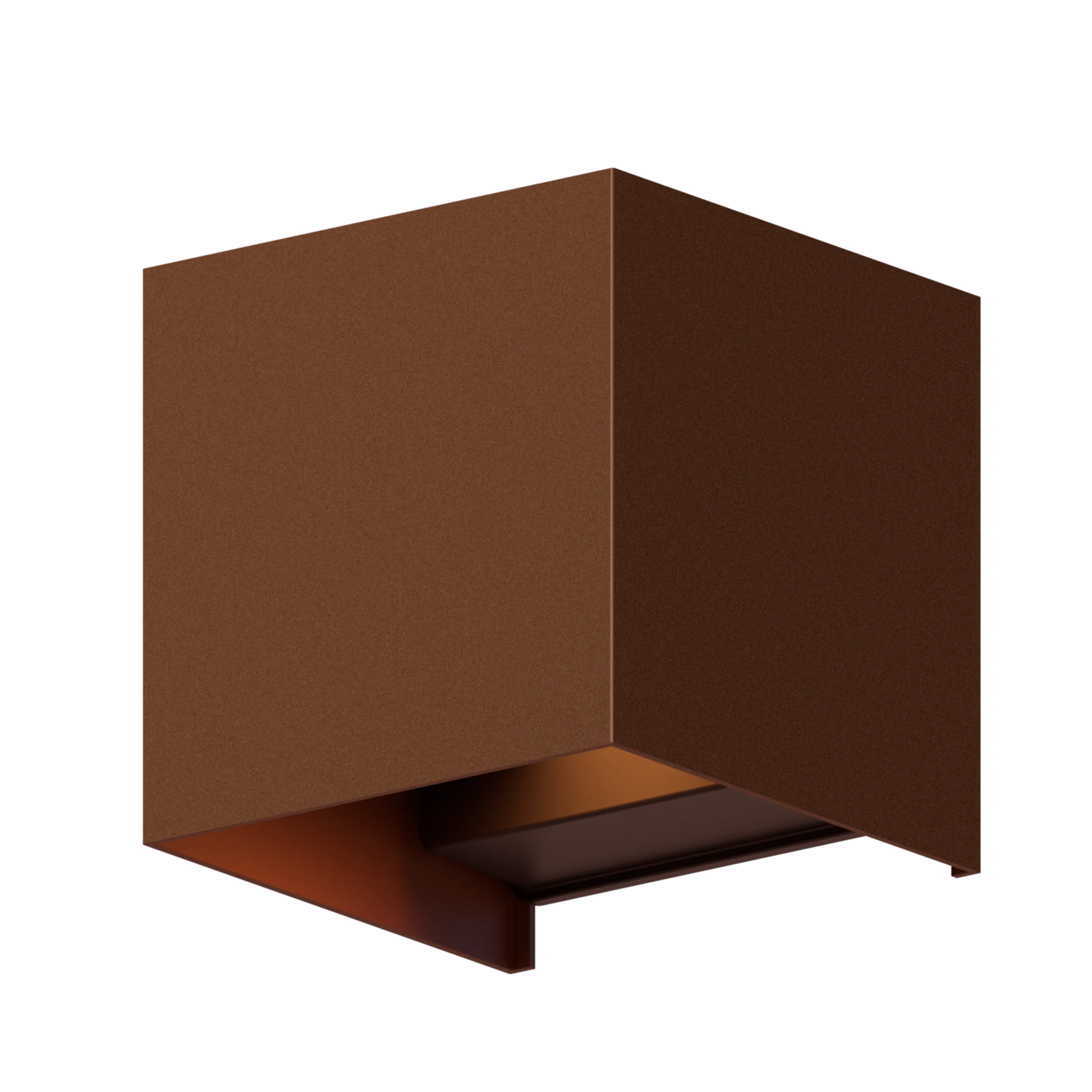 Calex Bari LED Wall Light - Up & Down - Rust