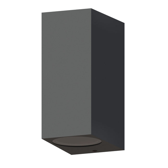 Calex Bergamo Wall Light - Up & Down - 2x GU10 - Anthracite