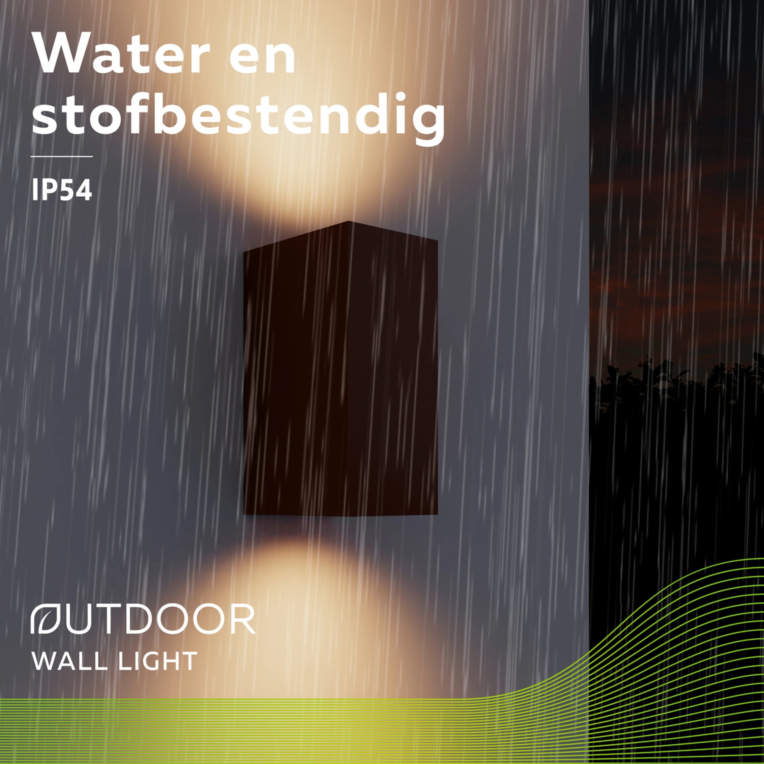 Calex Bergamo Wall Light - Up & Down - 2x GU10 - Rust