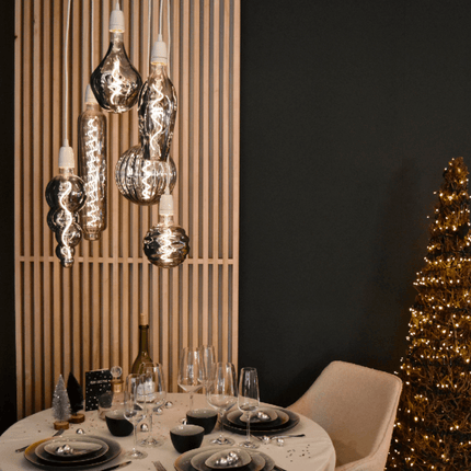 Calex Bilbao Bulb - E27 - Filament - Titanium