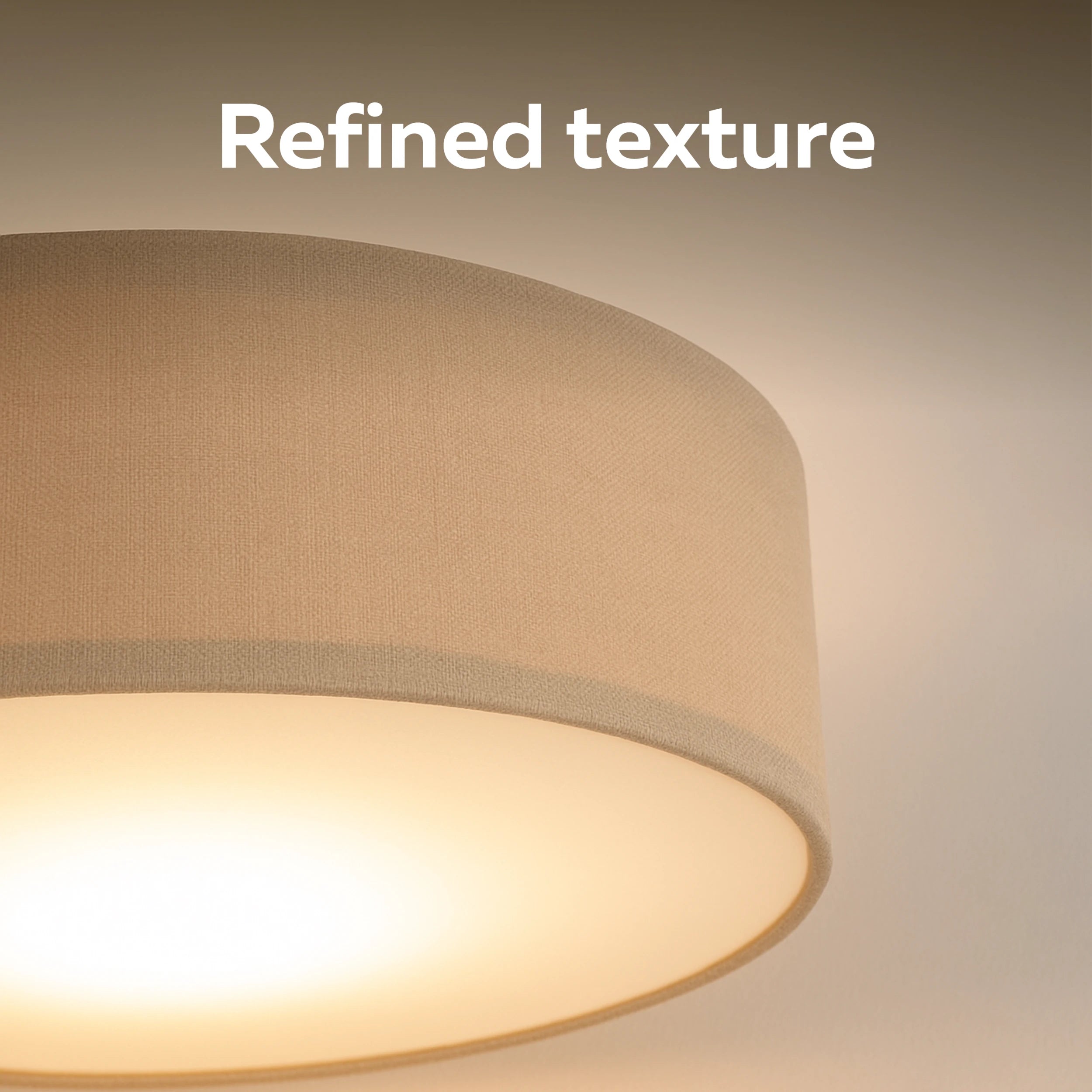 Calex Ceiling Light – E27 – 40cm – Taupe