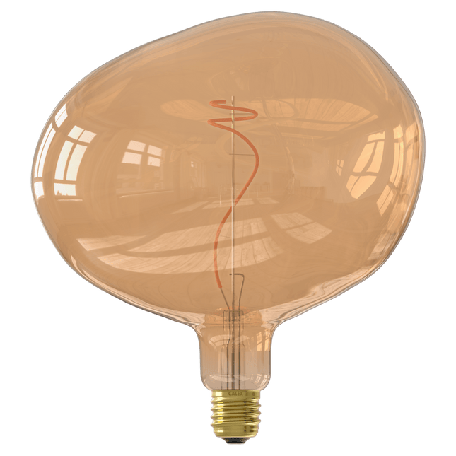 Calex - Cobble - Flex filament - E27 - Gold