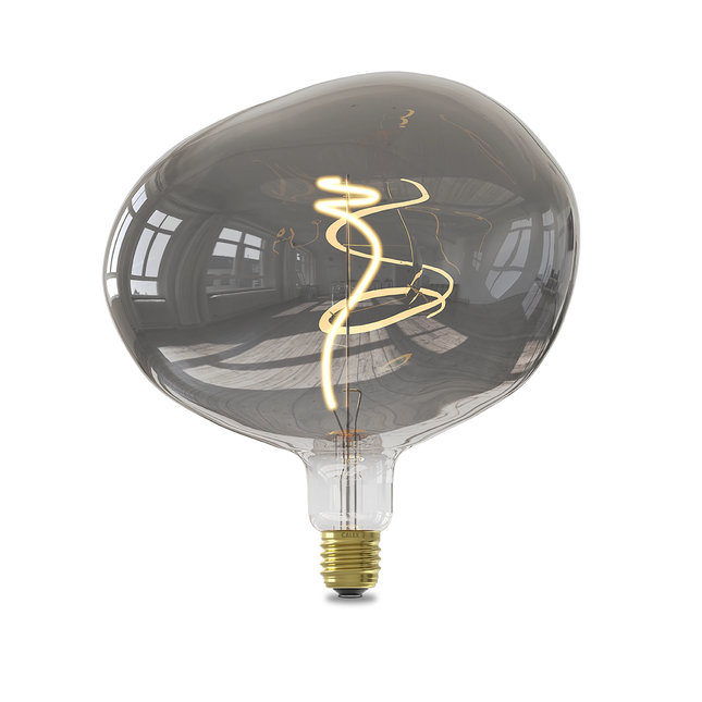 Calex - Cobble - Flex filament - E27 - Titanium