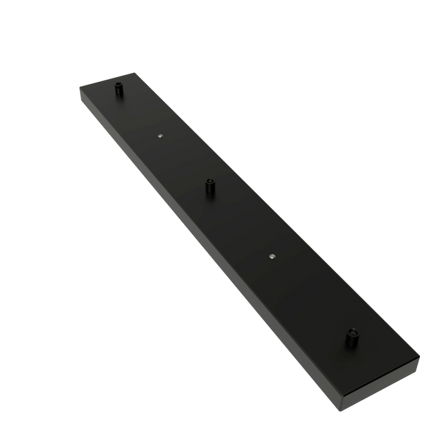 Calex Creations Ceiling bar - 3 holes - Black