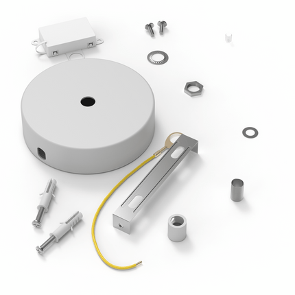 Calex Creations Ceiling plate - 1 hole - White