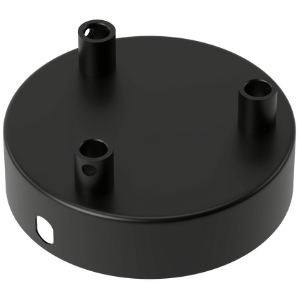 Calex Creations Ceiling plate - 3 holes - Black