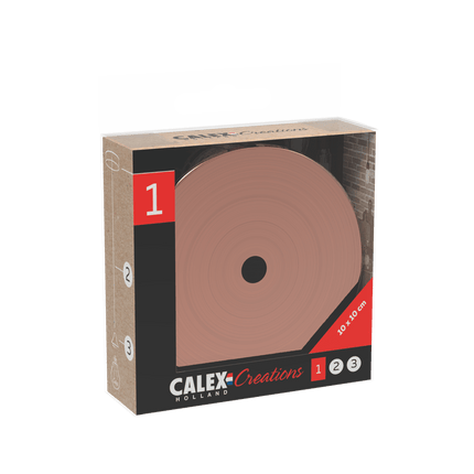 Calex Creations Ceiling plate - Copper - 1 hole