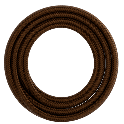 Calex Creations Fabric cable - Brown - 1.5meter