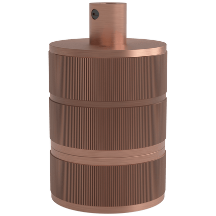 Calex Creations Lampholder - Copper - E27 - 3 Ring model