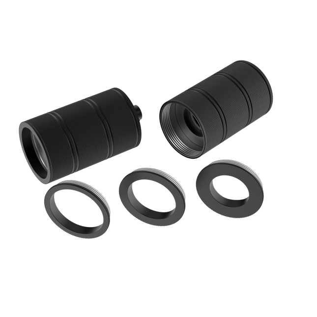 Calex Creations Lampholder - E27 - 3 Ring model - Black