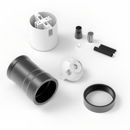 Calex Creations Lampholder - E27 - Peak model - Black