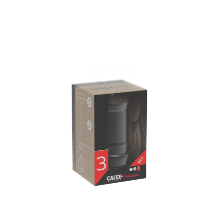 Calex Creations Lampholder - E27 - Peak model - Black