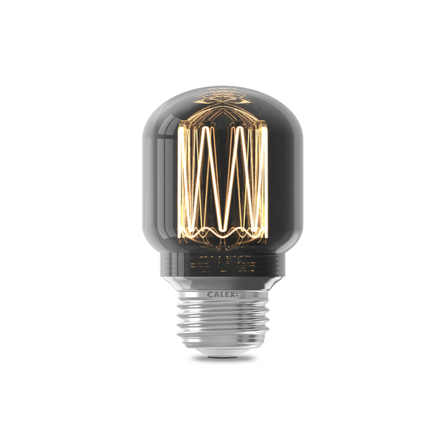 Calex Crown LED Tube - E27 - T45 - Titanium - 3.5W - Dimmable