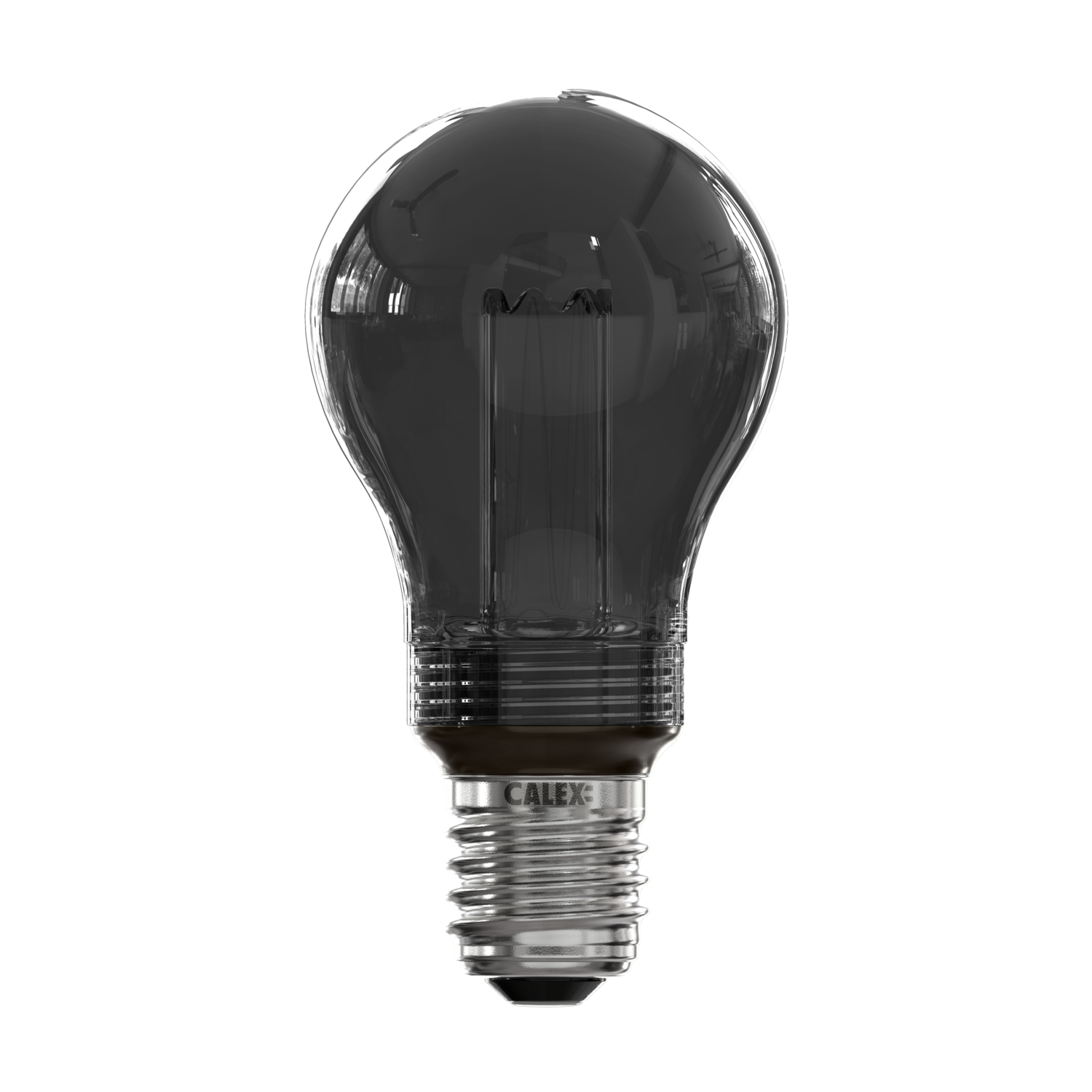 Calex Crown Series LED Bulb - Titanium - A60 - E27