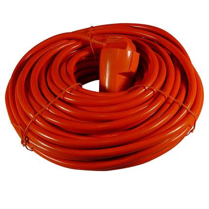 Calex Extension cable - Red - Orange - 20m
