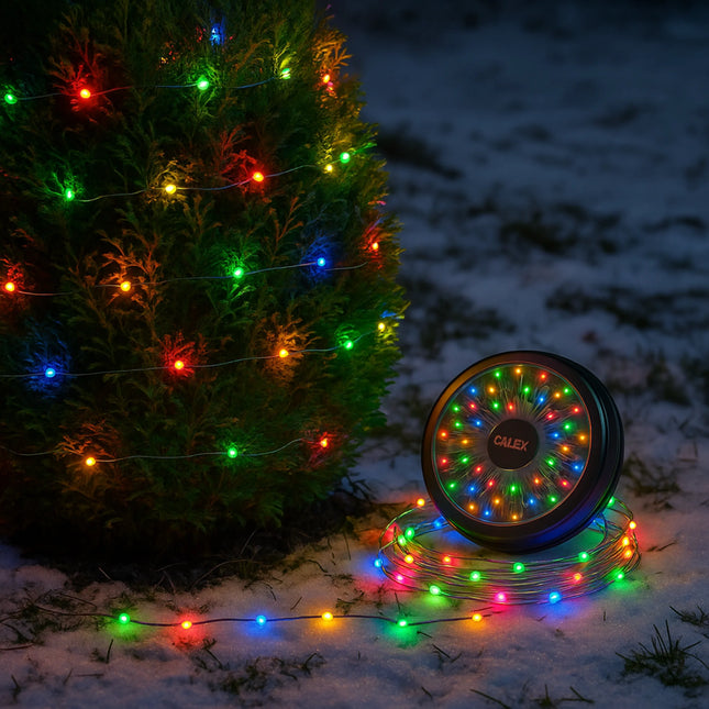 Calex Festoon 8m - Rechargeable - RGB