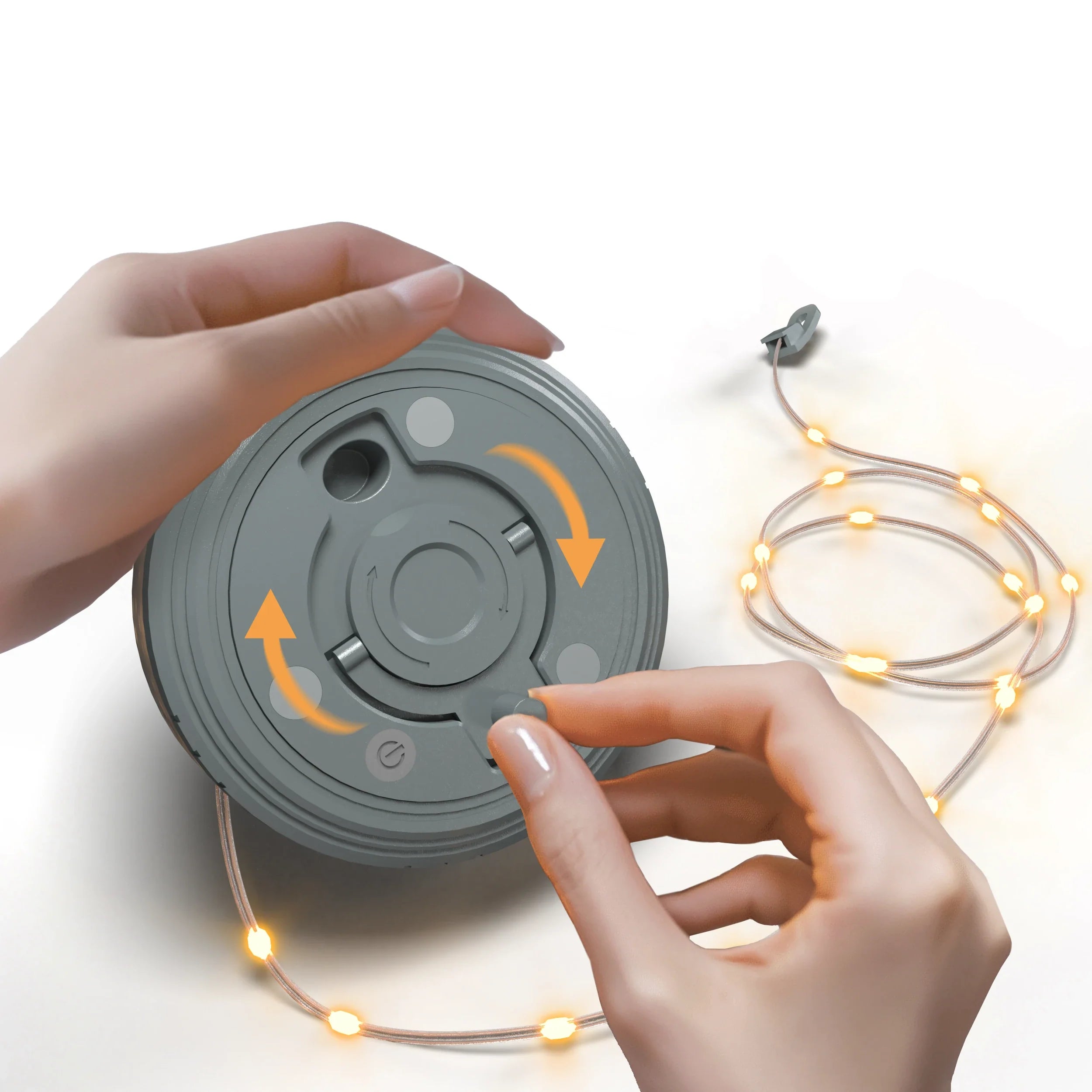 Calex Festoon 8m - Rechargeable - RGB