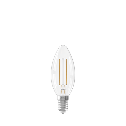 Calex Filament LED Lamp - E14 - B35 - Clear