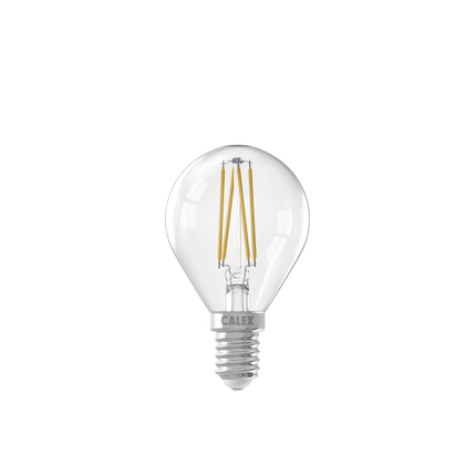 Calex Filament LED Lamp - E14 - P45 - Clear