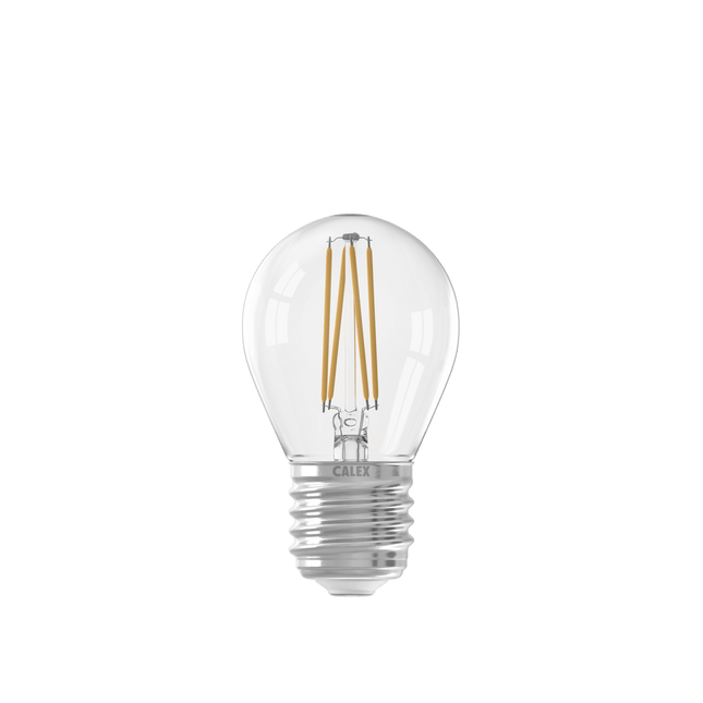 Calex Filament LED Lamp - E27 - P45 - Clear