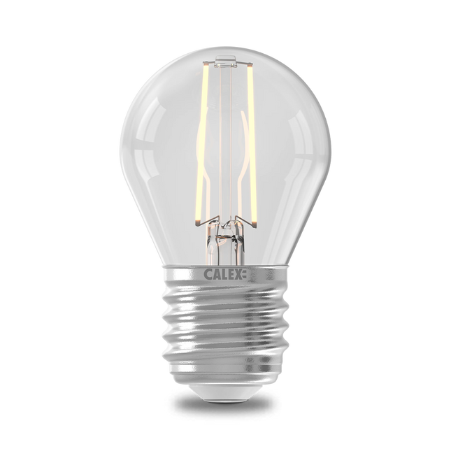 Calex Filament LED Lamp - E27 - P45 - Clear