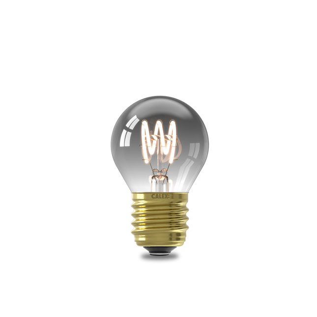 Calex Flex Filament LED Lamp - E27 - P45 - Titanium
