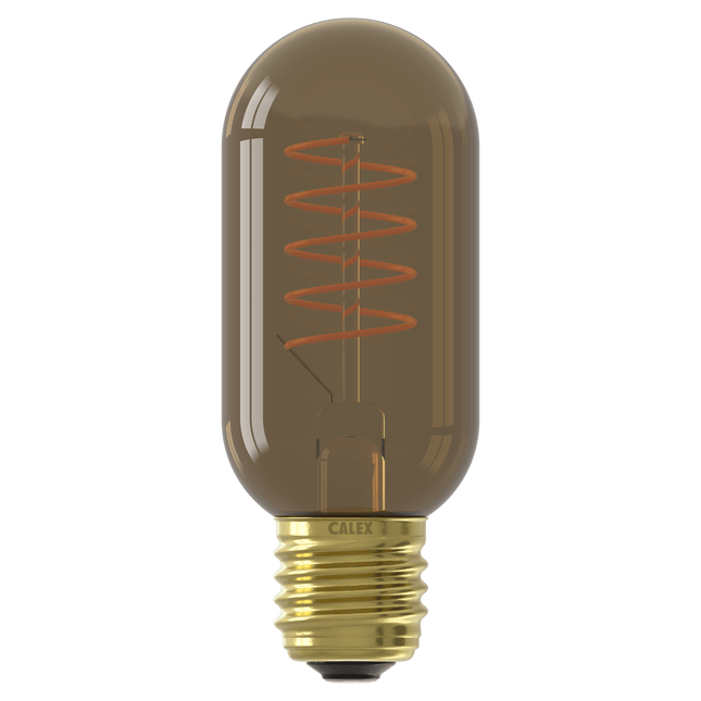 Calex Flex Filament LED Lamp - E27 - T45 - Gold