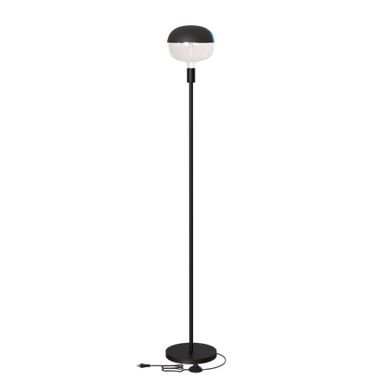 Calex - Floor lamp - E27 - incl. on/off switch - Black