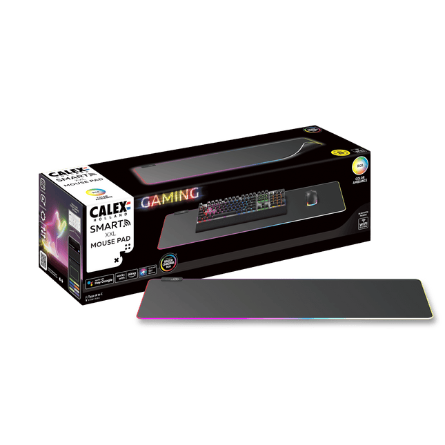 Calex Gaming XXL Mouse Pad - 90 x 30cm - RGBIC