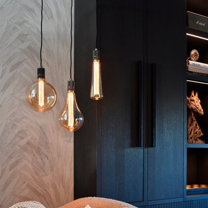 Calex Hanging Lamp Round - 3x E27 - 40cm - Black