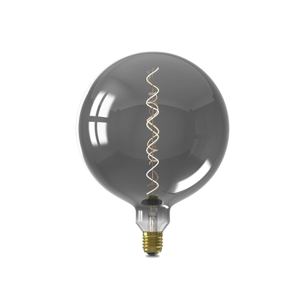 Calex Kalmar Bulb - E27 - Filament - Titanium
