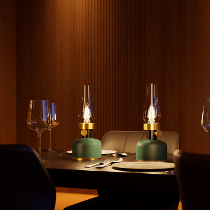 Calex Lavinio Rechargeable Table Light - Green