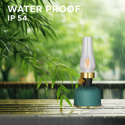 Calex Lavinio Rechargeable Table Light - Green