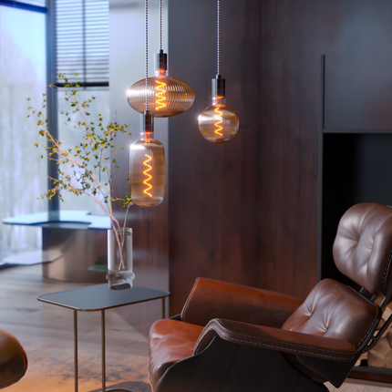 Calex Lille Bulb - E27 - Filament - Smokey