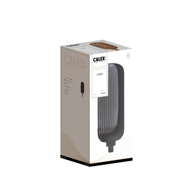 Calex Lyon Bulb - E27 - Filament - Smokey